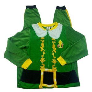 ELF Buddy the Elf Fleece Lounge/Pajama Onsie Women's Size Medium